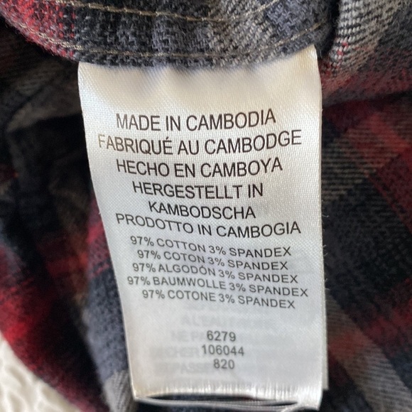 Legendary Whitetails Button Down 5Stretch Flannel Shirt - Picture 7 of 9